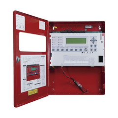 Panel De Detección De Incendio, Direccionable, 1 Lazo SLC, 127 puntos/bases sonoras por lazo, En Ingles, No Dialer, No Tarjeta Red, No Expandible, Color Rojo, Estandar, 120V, Serie FireNET Plus® (0100-16260)