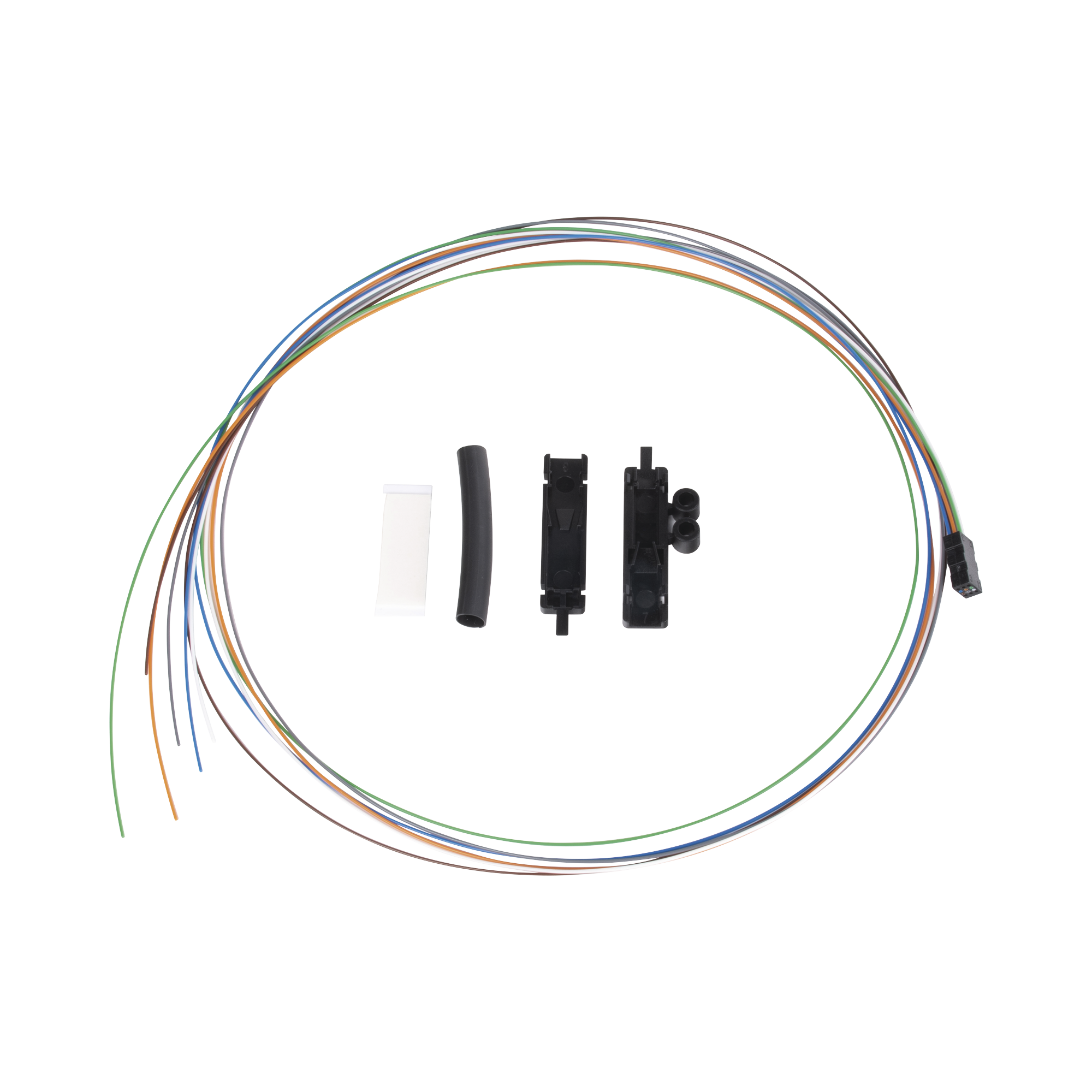 Kit Fan-Out de 6 Fibras, Para Convertir de 250 a 900 Micras, 1 Metro (3.28 Pies)