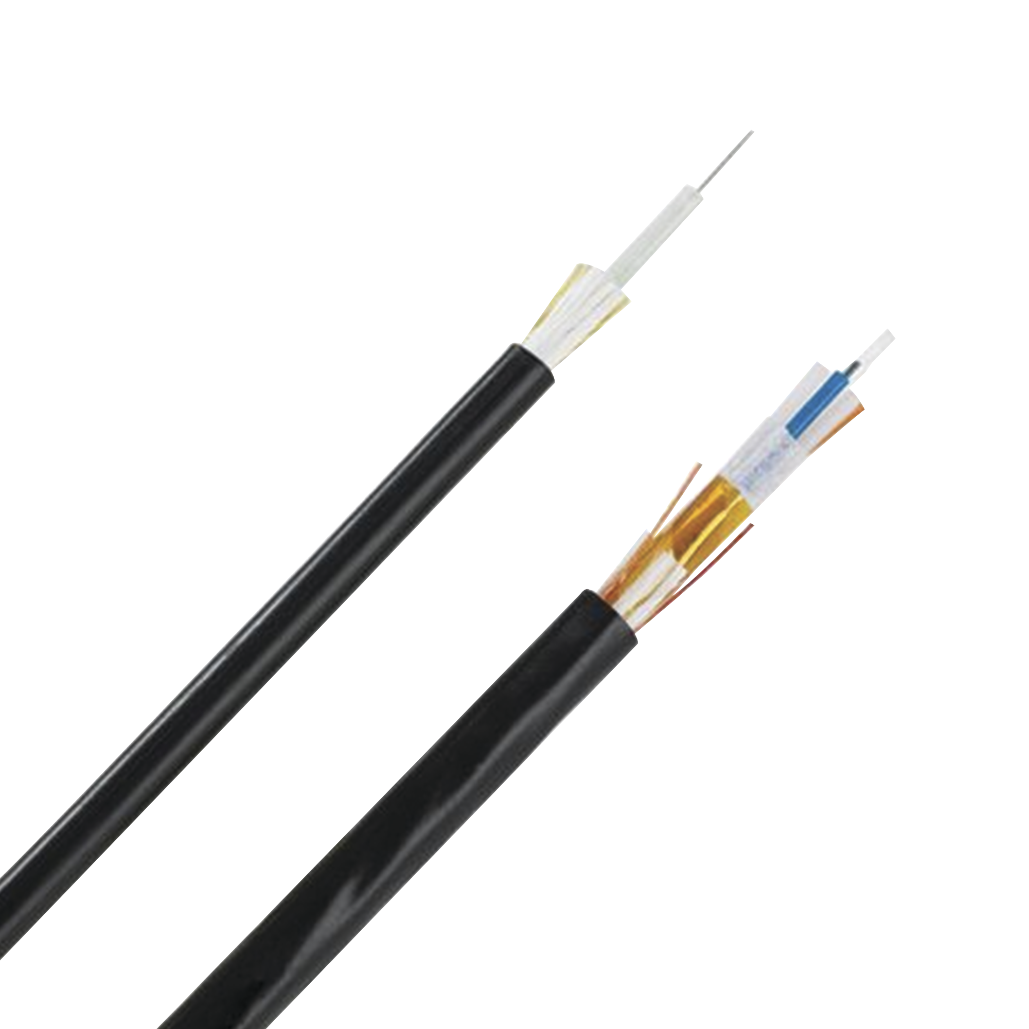 Cable de Fibra Óptica de 12 Hilos, Multimodo OM3 50/125 Optimizada, Interior/Exterior, Loose Tube 250um, No Conductiva (Dieléctrica), OFNP (Plenum), Precio Por Metro