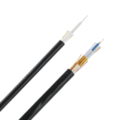 Cable de Fibra Óptica de 12 hilos, Multimodo OM3 50/125 Optimizada, Interior/Exterior, Loose Tube 250um, No Conductiva (Dieléctrica), OFNP (Plenum), Precio Por Metro