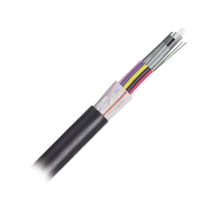 Cable de Fibra Óptica 12 Hilos, OSP (Planta Externa), No Armada (Dieléctrica), MDPE (Polietileno de Media Densidad), Multimodo OM4 50/125 Optimizada, Precio Por Metro