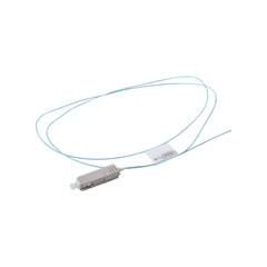 Pigtail de Fibra Óptica SC Simplex, Multimodo OM3 XGLO 50/125, OFNR, Color Aqua, 1 Metro (3.28 Pies)