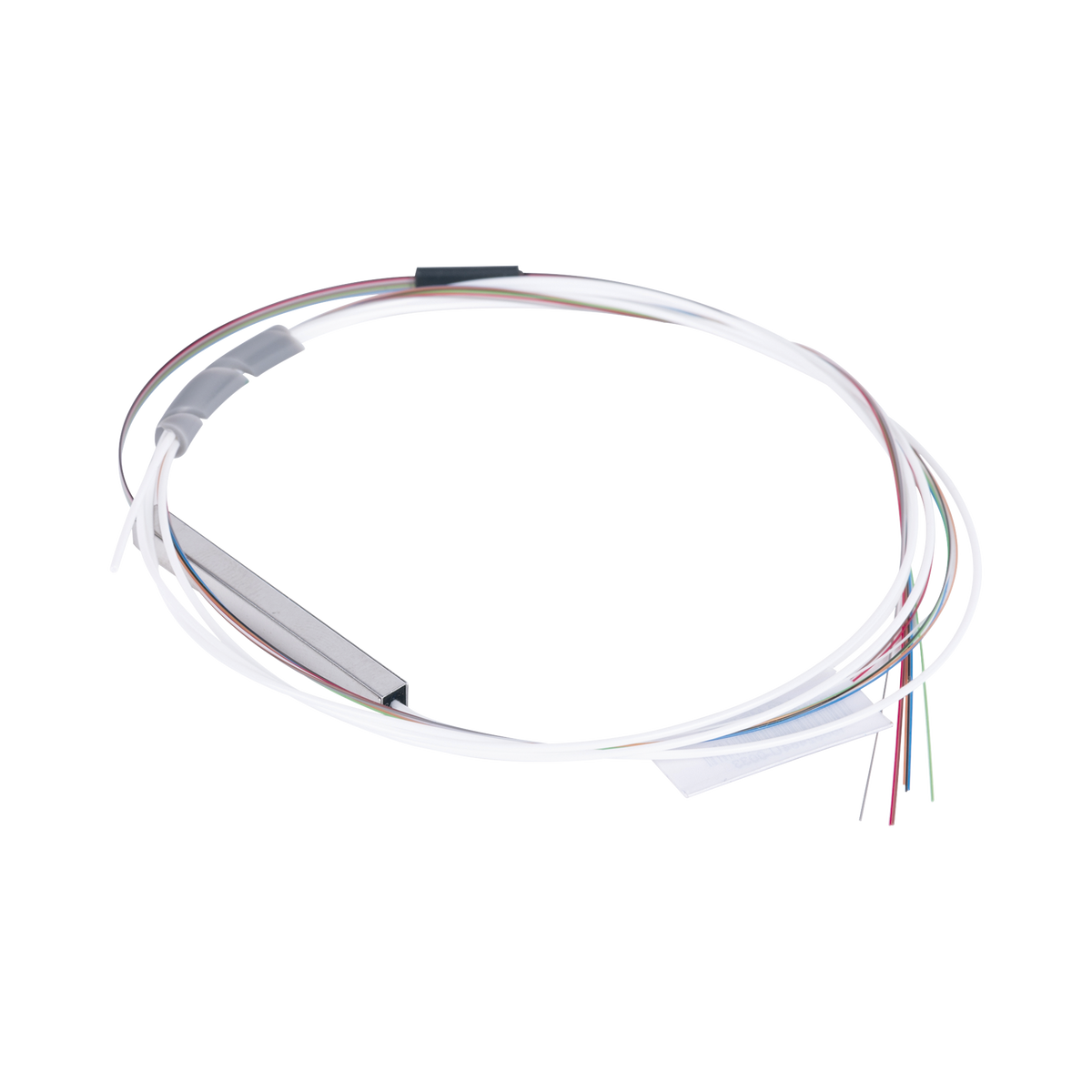 Divisor Óptico (Splitter) Tipo PLC, de 1x8, Sin Conectores