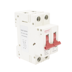 Protección Térmica/ Interruptor 2P, 20 A,  Corriente Directa  800 Vcc para Aplicación Fotovoltaica Montaje Riel DIN