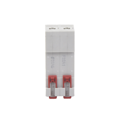 Protección Térmica/ Interruptor 2P, 32A,  Corriente Directa  800 Vcc para Aplicación Fotovoltaica Montaje Riel DIN