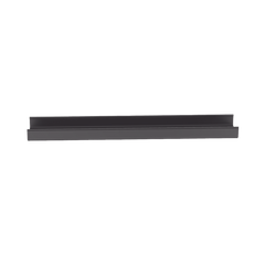 Canaleta FiberRunner™ 12X4, de PVC Rígido, Color Negro, 1.8 m de Largo
