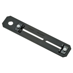 Soporte de Montaje a Techo, para Canaletas FiberRunner 4X4 o 6x4, Uso con Varilla Roscada de 5/8", Color Negro