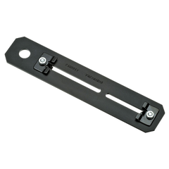 Soporte de Montaje a Techo, para Canaletas FiberRunner 4X4 o 6x4, Uso con Varilla Roscada de 5/8", Color Negro