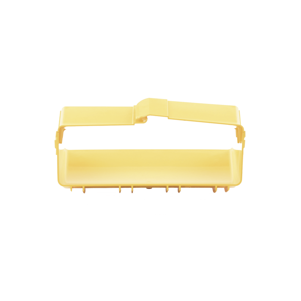 Bajada Vertical Interior de 45º con Tapa, Para uso con Canaletas 12X4 FiberRunner™, Color Amarillo