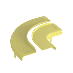 Tapa Opcional para Ángulo Recto de 90º Horizontal FRRA6X4LYL, Color Amarillo