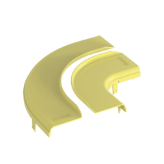 Tapa Opcional para Ángulo Recto de 90º Horizontal FRRA6X4LYL, Color Amarillo