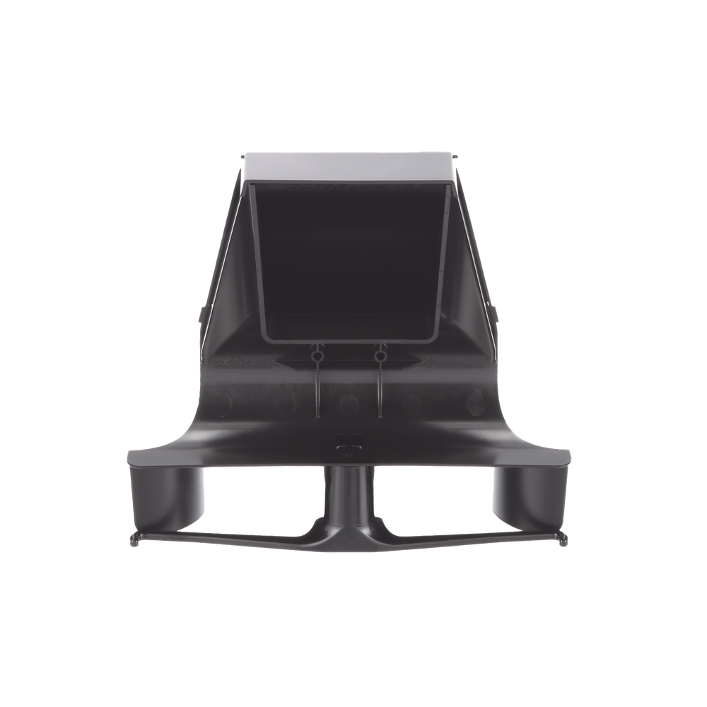 Bajada Para Canaleta FiberRunner™, Uso con Medidas 4x4, 6X4, 12X4, o 24X12, Con Reducción a 4X4, Color Negro