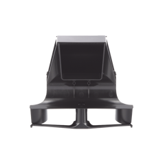 Bajada Para Canaleta FiberRunner™, Uso con Medidas 4x4, 6X4, 12X4, o 24X12, Con Reducción a 4X4, Color Negro