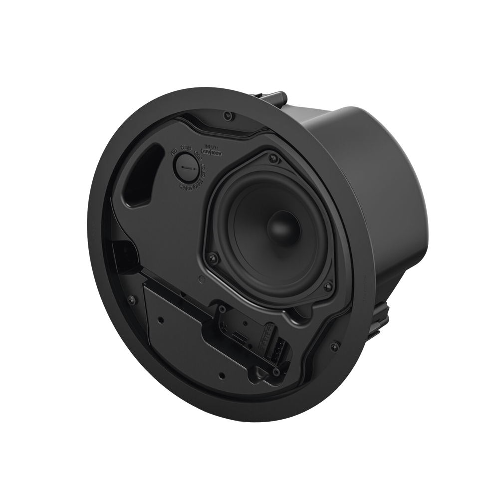 Par de Altavoz de techo | 4.5in | FreeSpace | 8ohms | 70/100V | Negro