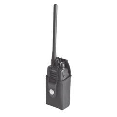 Funda Reforzada de Nylon para Cinturón con Correa y Boche Frontal, Estándar en la Mayoría de los Radios IC, TK, NX, etc.