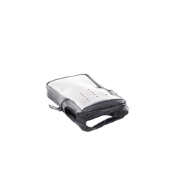 Funda de Piel Reforzada, Versión 2 de Fácil Acceso y Cubierta Frontal de Plástico Transparente para los Radios TK-2000KV2, TK-3000KV2