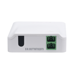 Caja Terminal de Fibra Óptica (Roseta) con 2 acopladores SC/APC, blanca