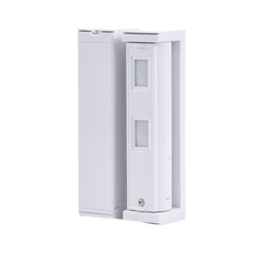 Sensor de Movimiento / Tipo Cortina / Ajuste de detección 2m o 5m / 100% Exterior / Inalambrico (Alimentación)/Compatible con cualquier panel de alarma / Proteja fachadas, puertas, ventanas, balcones y mas!