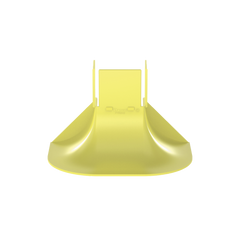 Accesorio de Control de Radio de Curvatura, Para Bajadas de Cable con Canaletas FiberRunner 2x2, Color Amarillo