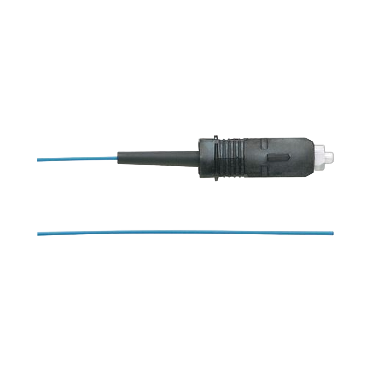 Pigtail de Fibra Óptica SC Simplex, Multimodo OM3 50/125, 900um, Color Aqua, 1 Metro (3.28 Pies)