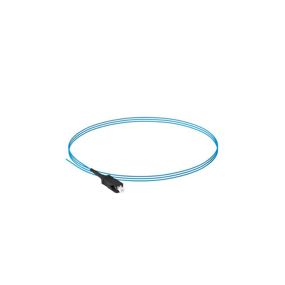 Pigtail de Fibra Óptica SC Simplex, Multimodo OM3 50/125, 900um, Color Aqua, 3 Metros (9.84 Pies)