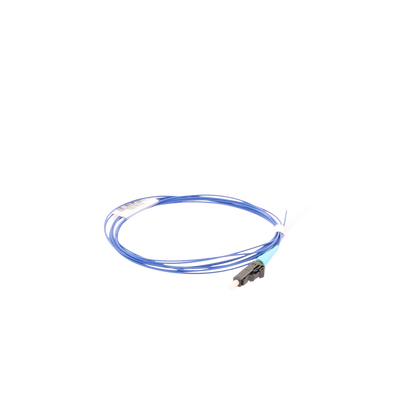 Pigtail de Fibra Óptica LC Simplex, Multimodo OM4 50/125, 900um, Color Aqua, 1 Metro