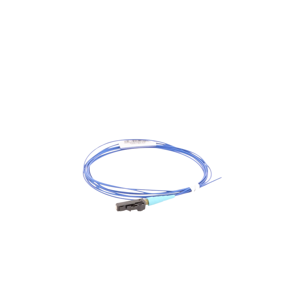 Pigtail de Fibra Óptica LC Simplex, Multimodo OM4 50/125, 900um, Color Aqua, 1 Metro (3.28 Pies)