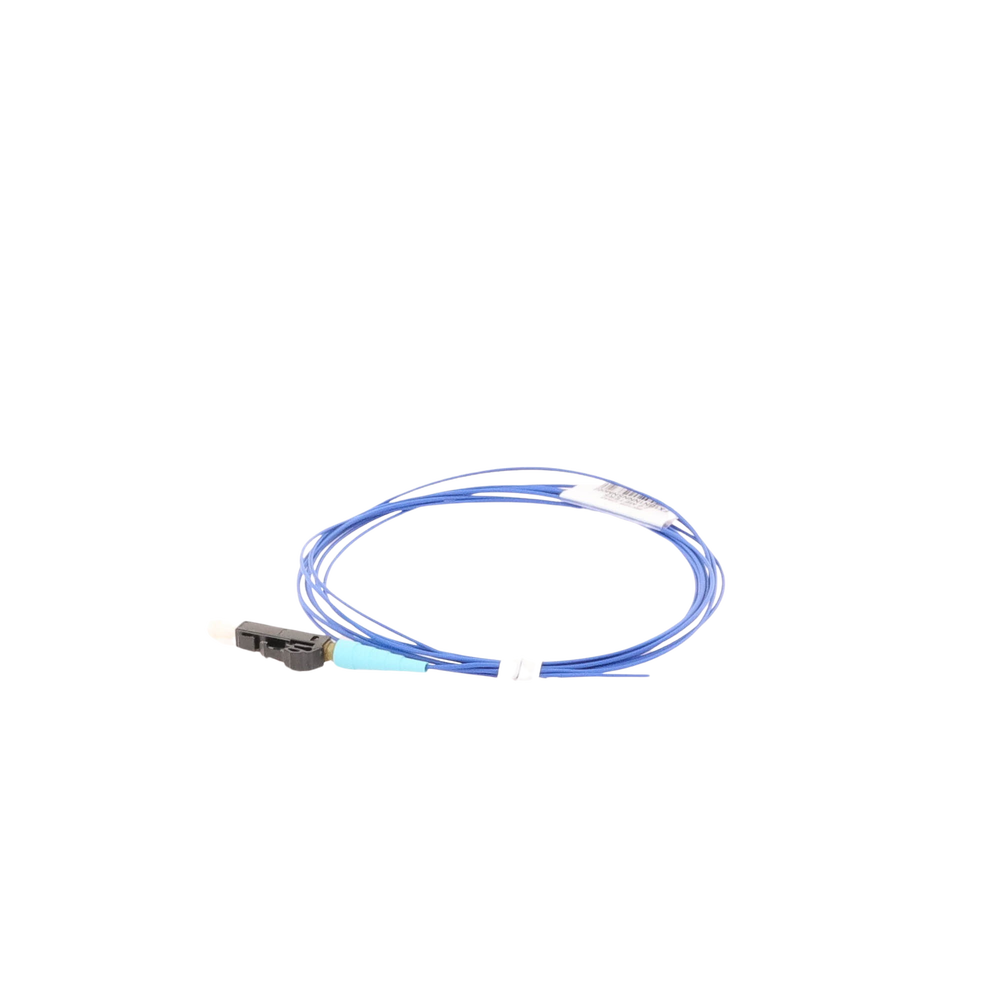 Pigtail de Fibra Óptica LC Simplex, Multimodo OM4 50/125, 900um, Color Aqua, 1 Metro (3.28 Pies)