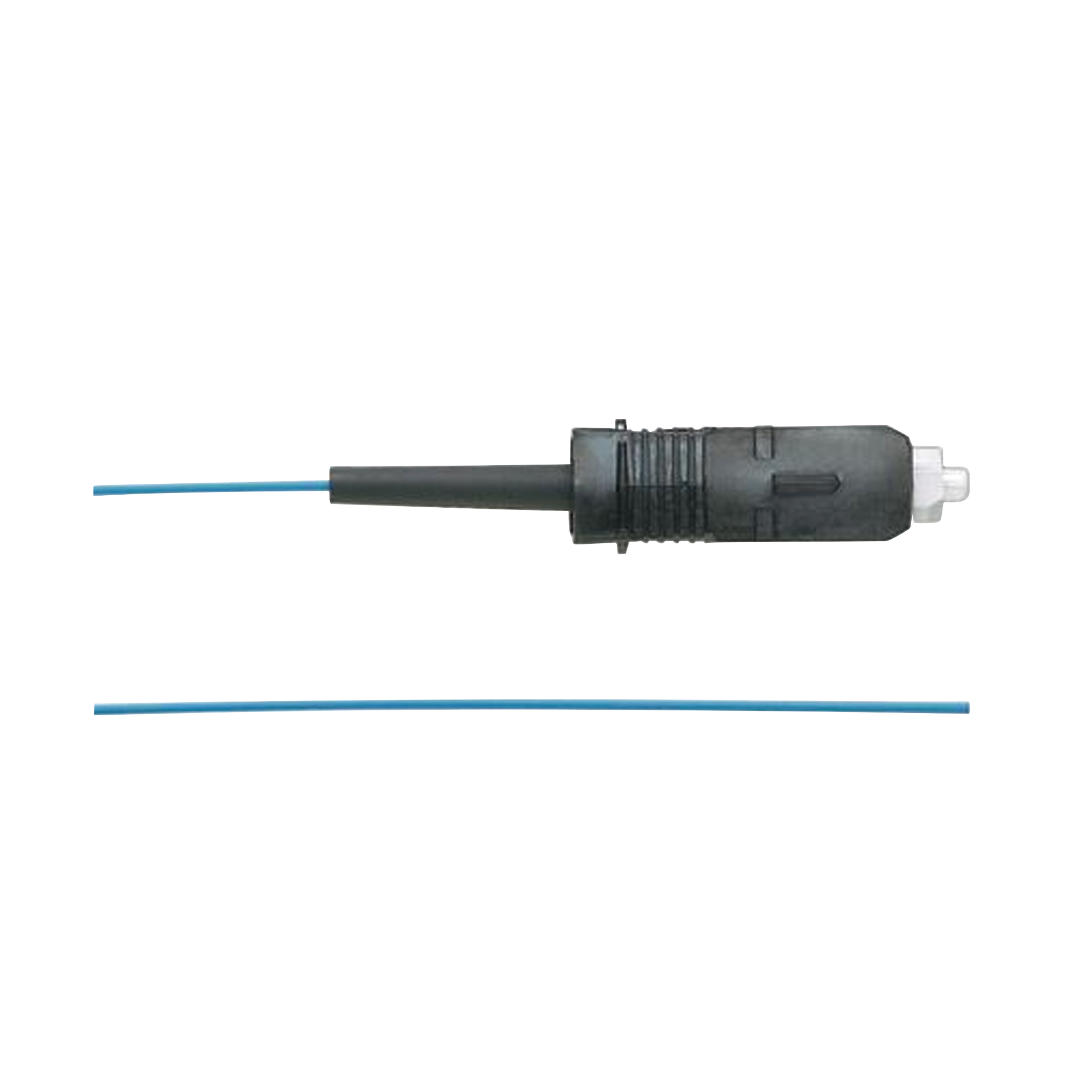 Pigtail de Fibra Óptica SC Simplex, Multimodo OM4 50/125, 900um, Color Aqua, 1 Metro (3.28 Pies)