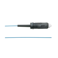 Pigtail de Fibra Óptica SC Simplex, Multimodo OM4 50/125, 900um, Color Aqua, 1 Metro