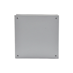 Gabinete de Acero, Uso Interior (Nema 1)  de 80 x 60 x 20 cm con Placa Interna / Tipo Telefónico.
