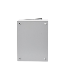 Gabinete de Acero, Nema 4 -IP 66 de 30 x 40 x 20 cm con Platina y certificado UL.