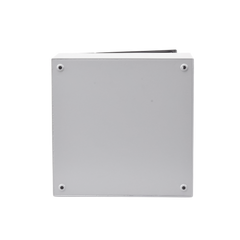 Gabinete de Acero, Nema 4 -IP 66 de 40 x 40 x 20 cm con Platina y certificado UL.