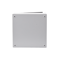 Gabinete de Acero, Nema 4 -IP 66 de 40 x 40 x 20 cm con Platina y certificado UL.