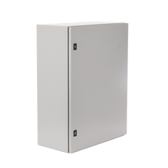Gabinete de Acero, Nema 4 -IP 65 de 60 x 80 x 30 cm con Platina.
