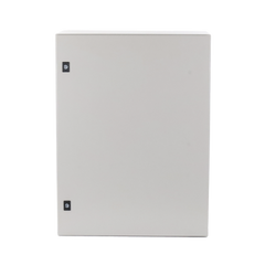 Gabinete de Acero, Nema 4 -IP 65 de 60 x 80 x 30 cm con Platina.