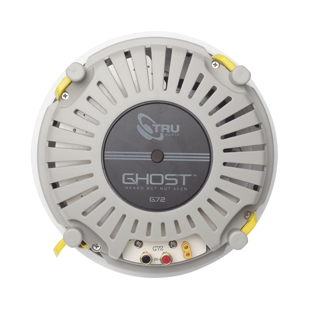 Altavoz de 7 " | montaje de Techo | Diseño TruGrip | Instalacion Sin Herramientas | Woofer de Polipropileno Blanco con Quick Connect