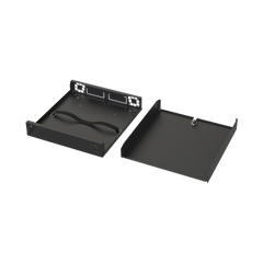 Gabinete Metálico de Seguridad para DVR/NVR, Ancho 396 mm x 78 mm de Alto x