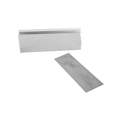 Montaje en "U" para Puertas de Vidrio /1/2" de Grosor/  Uso con chapas de 600 y 750 lbs / Ajuste por Opresores