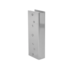 Montaje "U" para Puertas de Vidrio/ 3/4" de Grosor/ Para Chapas Magnéticas de 1200 lbs./ Ajuste por Opresores