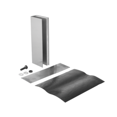 Montaje "U" para Puertas de Vidrio/ 3/4" de Grosor/ Para Chapas Magnéticas de 1200 lbs./ Ajuste por Opresores