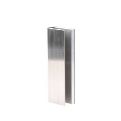 Montaje "U" para Puertas de Vidrio/ 3/4" de Grosor/ Para Chapas Magnéticas de 1200 lbs./ Ajuste por Opresores