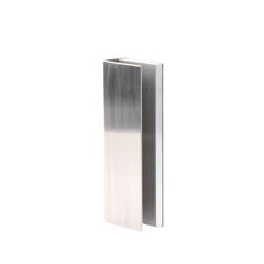 Montaje "U" para Puertas de Vidrio/ 3/4" de Grosor/ Para Chapas Magnéticas de 1200 lbs./ Ajuste por Opresores