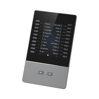 Modulo de extensión para modelos GRP2615, GRP2624, GRP2650 & GRP2670 y al Videoteléfono IP GXV3350 & GXV3450 de Grandstream.