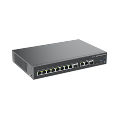 4 en 1: Firewall Nueva Generación, Router, PBX IP, Switch 10 Puertos Gigabit (4 PoE) + 2 Puertos SFP 2.5 Gigabit