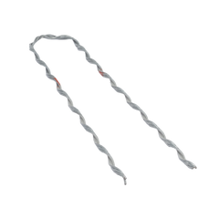 Remate Preformado para Fibra Óptica Figura 8, Span 100 m, para mensajero de acero con diámetro &Phi; 3.6  mm