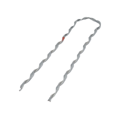 Remate Preformado para Fibra Óptica Figura 8, Span 100 m, para mensajero de acero con diámetro &Phi; 3.6  mm