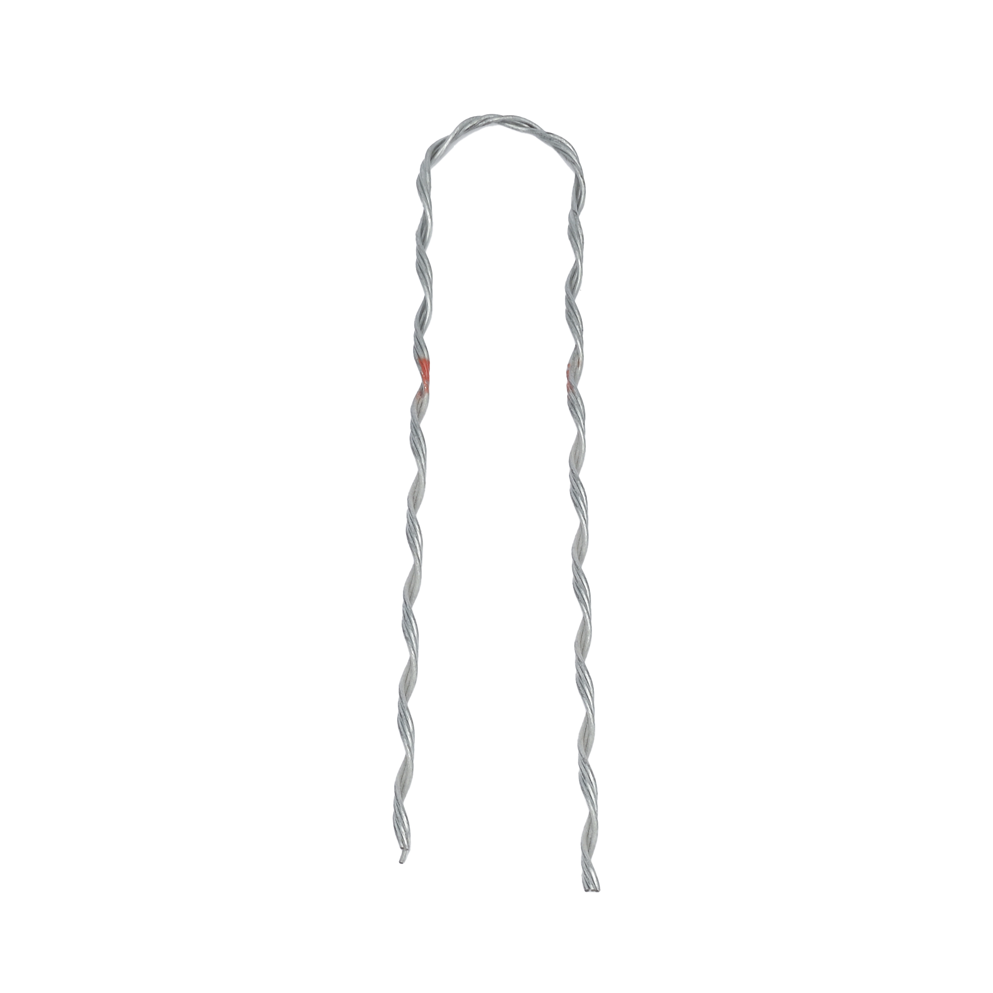 Remate Preformado para Fibra Óptica Figura 8, Span 100 m, para mensajero de acero con diámetro &Phi; 3.6  mm
