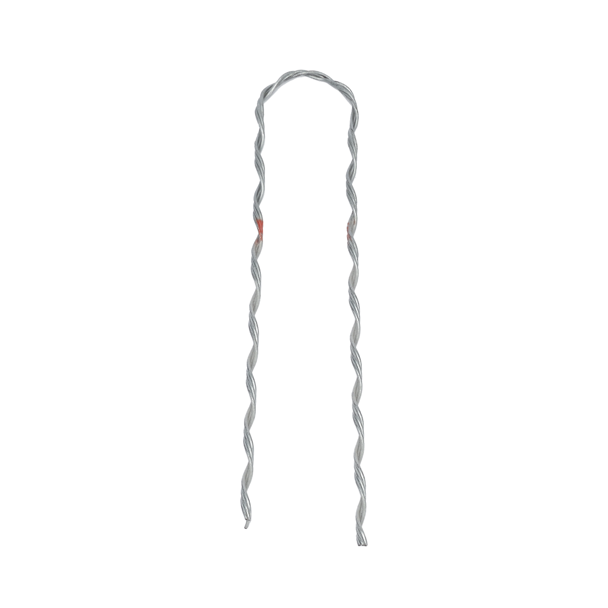 Remate Preformado para Fibra Óptica Figura 8, Span 100 m, para mensajero de acero con diámetro &Phi; 3.6  mm