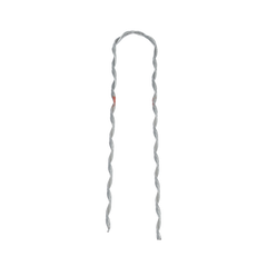 Remate Preformado para Fibra Óptica Figura 8, Span 100 m, para mensajero de acero con diámetro &Phi; 3.6  mm